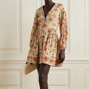 Zimmermann Andie Buttoned Mini Dress